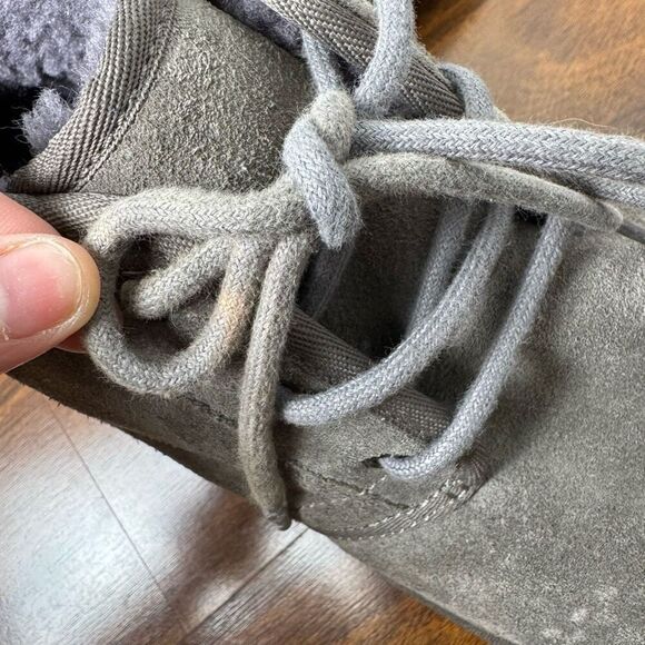 UGG Men's Neumel Boot Charcoal Gray Suede Size 10 Chukka Boot - Picture 13 of 13